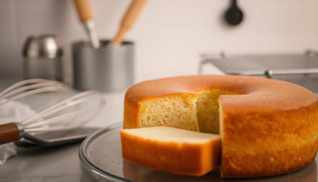 Cuisson du biscuit de Savoie
