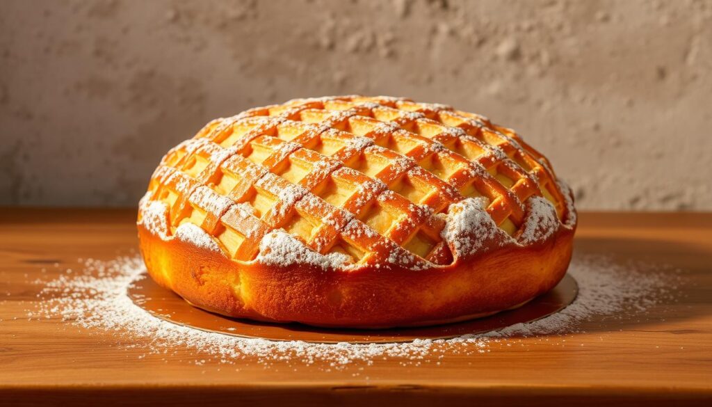 Décoration traditionnelle du gâteau basque