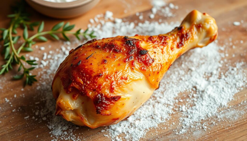 Pilon de poulet croustillant cuit au four Pilon de poulet croustillant cuit au four