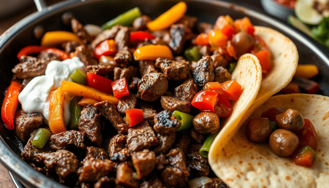 fajitas boeuf