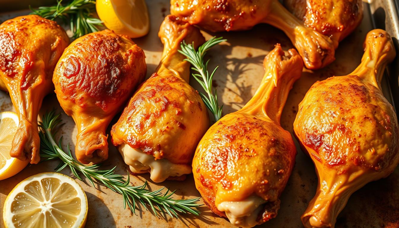 pilon de poulet mariné
